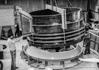 AP1-88 hovercraft during construction